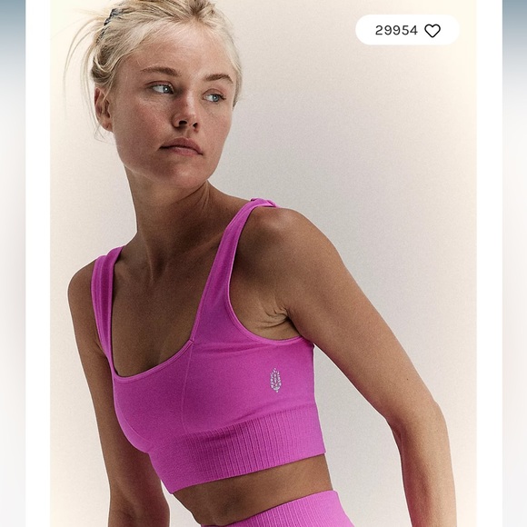Free People Movement Good Karma Square-Neck Bra - Picture 2 of 6